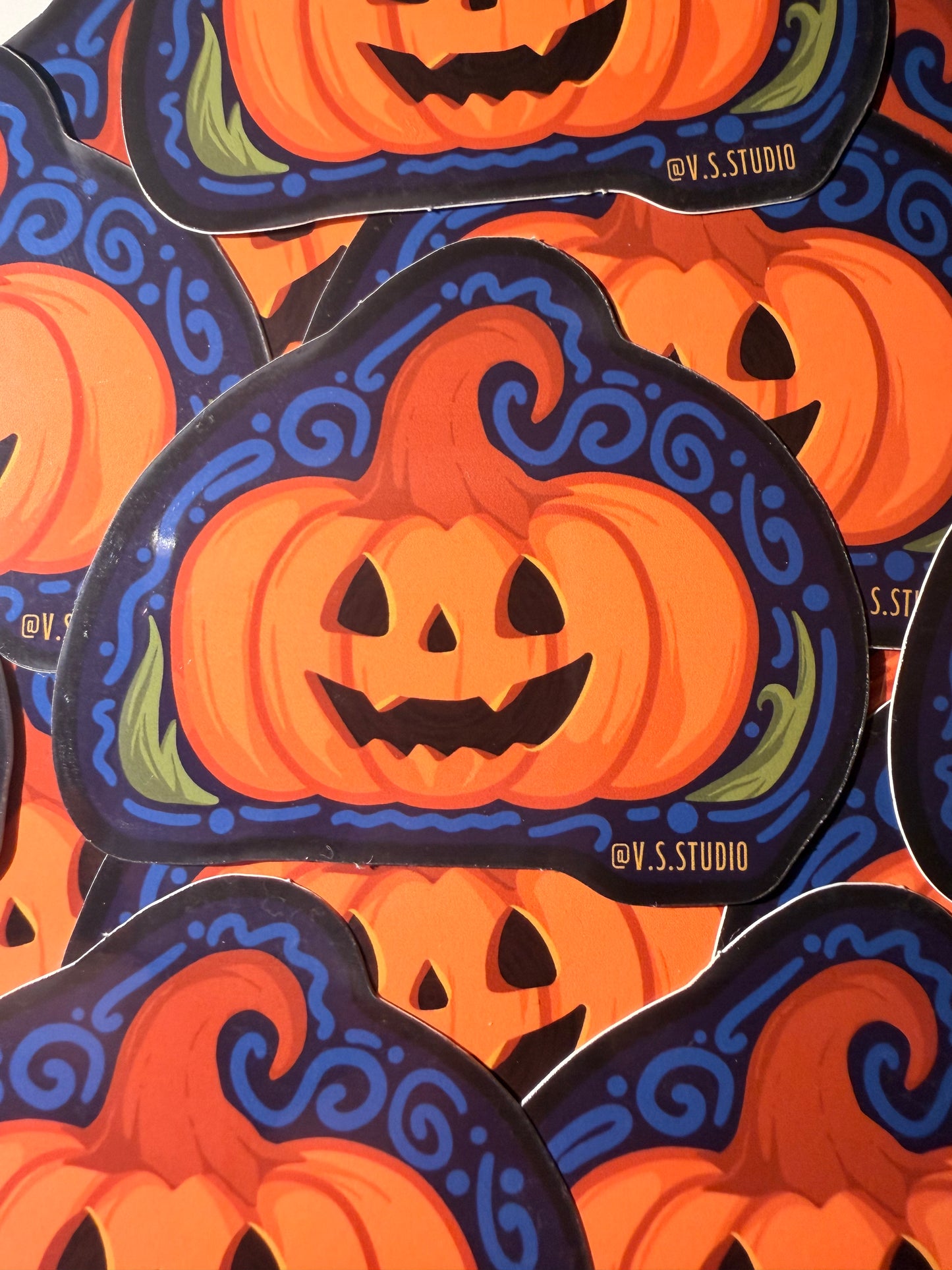 Halloween Pumpkin Sticker