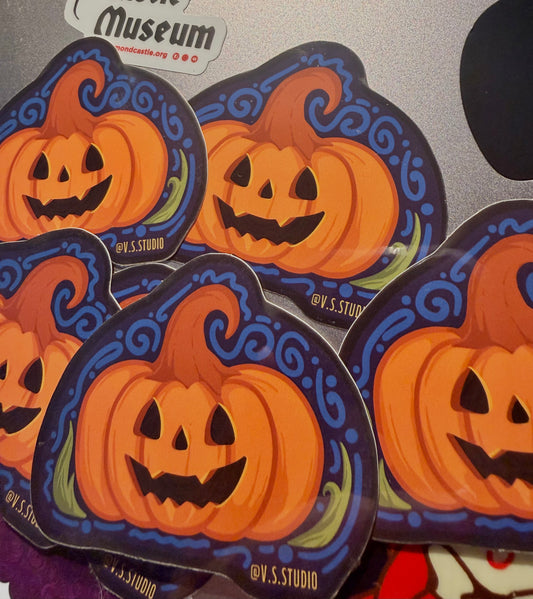 Halloween Pumpkin Sticker